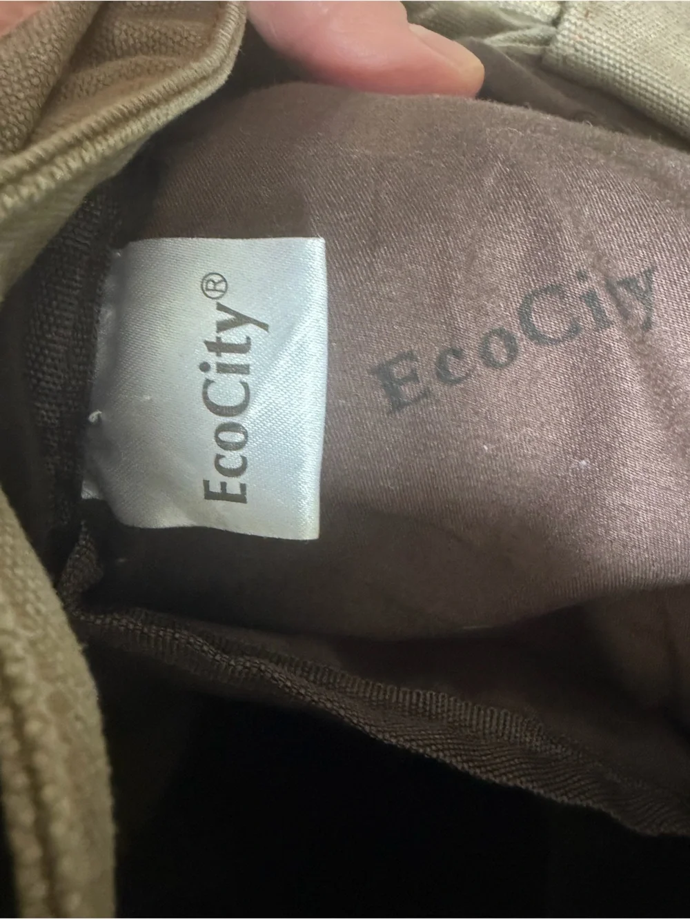Vintage Canvas Backpack Leather Rucksack Knapsack Tote Satch